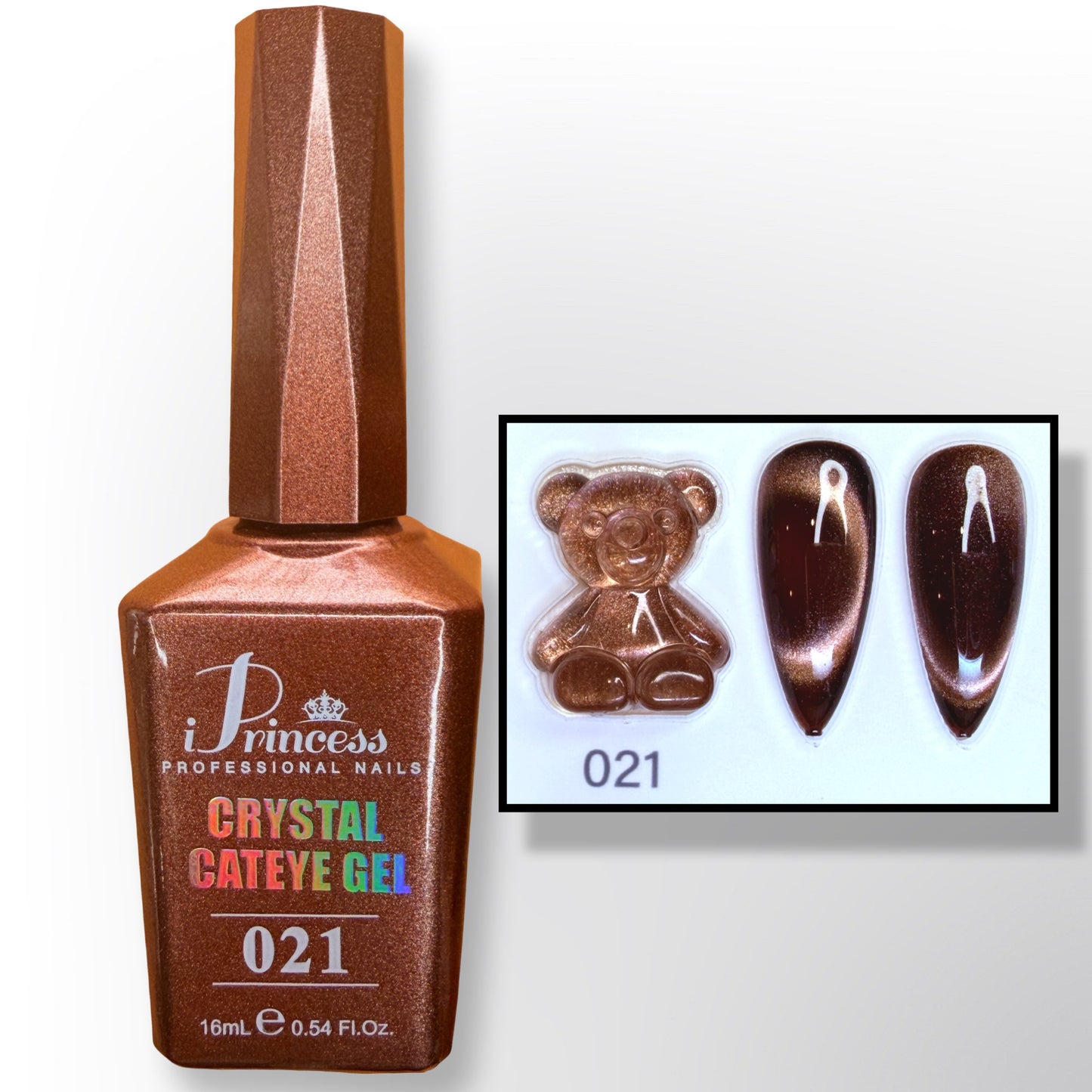 iPrincess Crystal Cat Eye Gel Collection – 24 Luxury Shades (16mL Each)