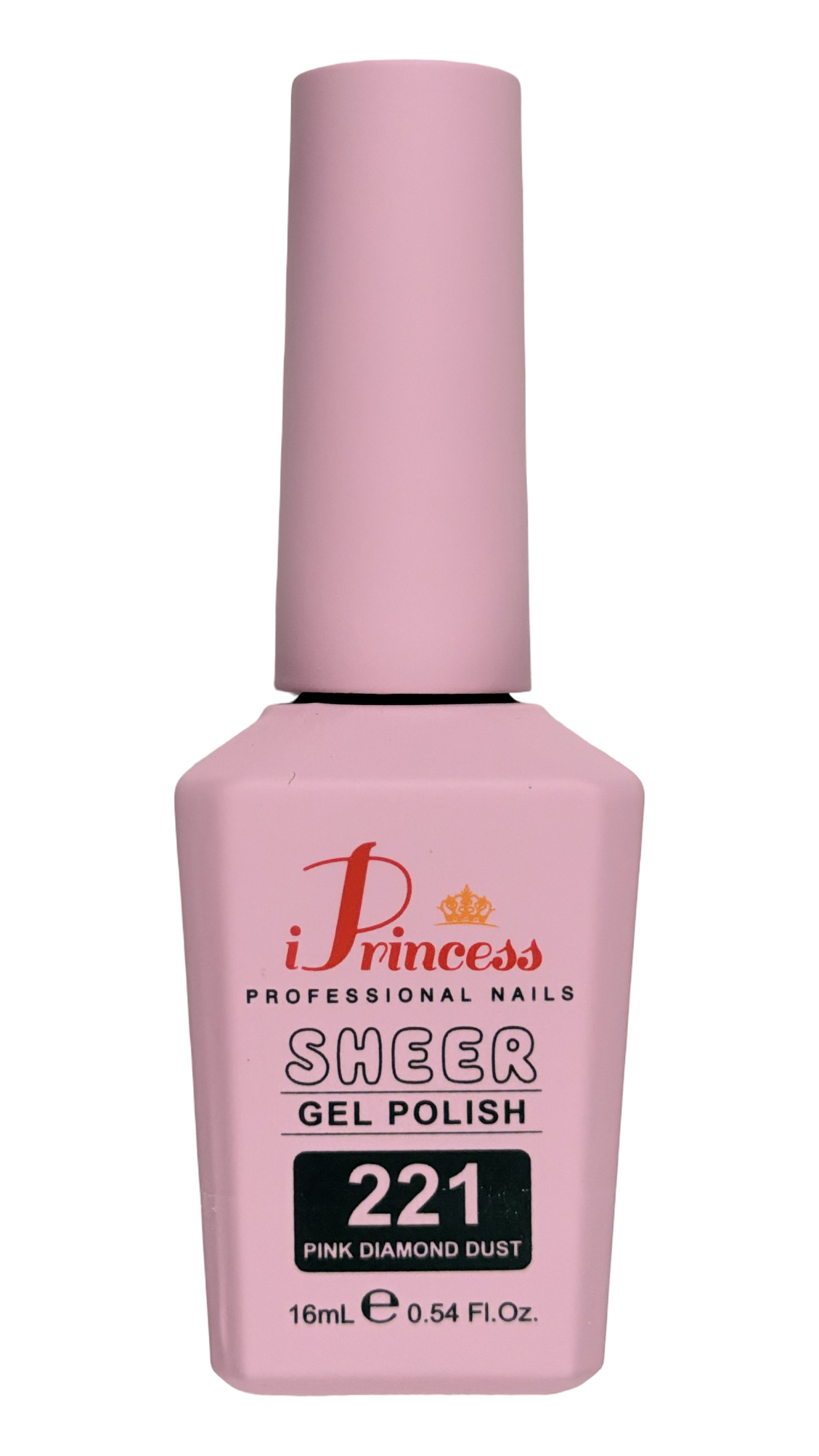 iPrincess The Sheer Collection-221 (Pink Diamond Dust) – Nail