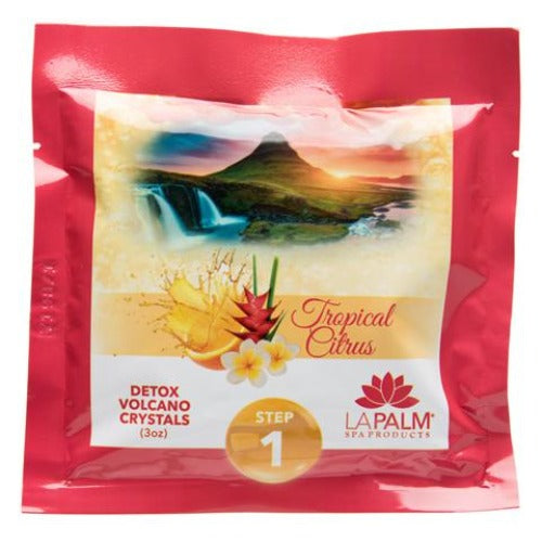 Volcano Spa | 6 Step pedicure kit | TROPICAL CITRUS