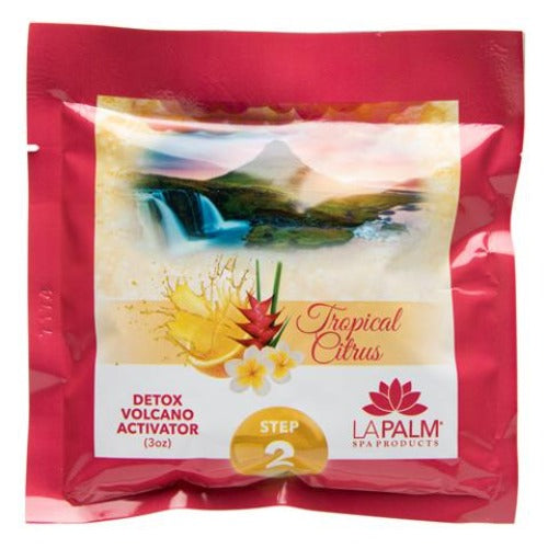 Volcano Spa | 6 Step pedicure kit | TROPICAL CITRUS