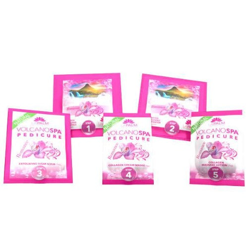 Volcano Spa | 6 Step pedicure kit | ROMANCE