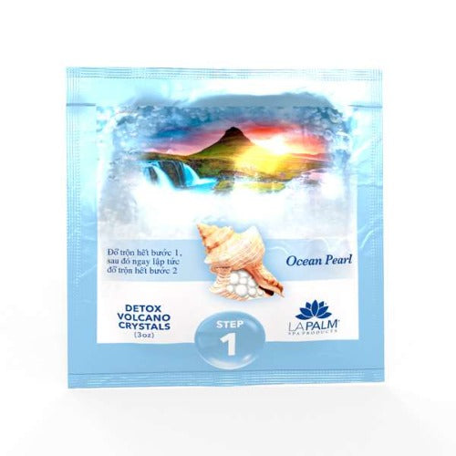 Volcano Spa | 6 Step pedicure kit | ACACIA (OCEAN PEARL)
