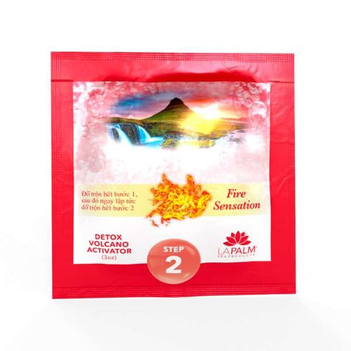 Volcano Spa | 6 Step pedicure kit | RASPBERRY PLUM (FIRE SENSATION)