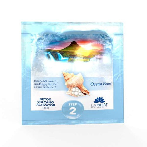 Volcano Spa | 6 Step pedicure kit | ACACIA (OCEAN PEARL)