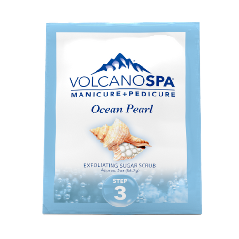 Volcano Spa | 6 Step pedicure kit | ACACIA (OCEAN PEARL)