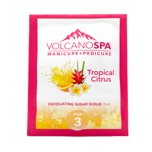 Volcano Spa | 6 Step pedicure kit | TROPICAL CITRUS