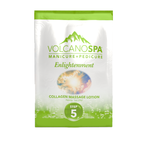 Volcano Spa | 6 Step pedicure kit | LEMONGRASS & GINGER (ENLIGHTENMENT)