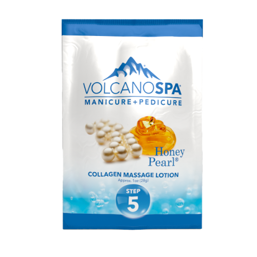 Volcano Spa | 6 Step pedicure kit | HONEY PEARL