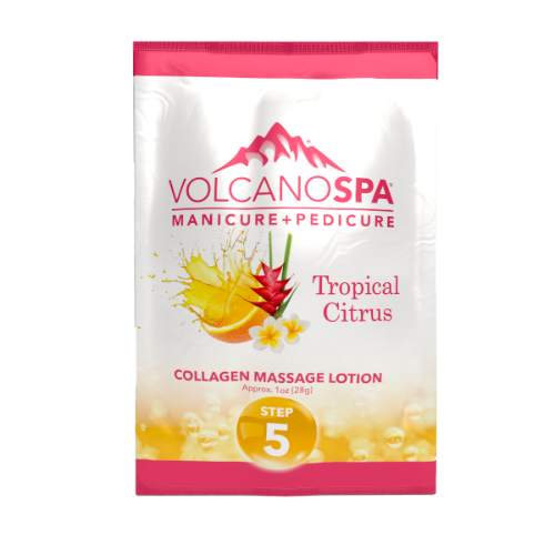 Volcano Spa | 6 Step pedicure kit | TROPICAL CITRUS