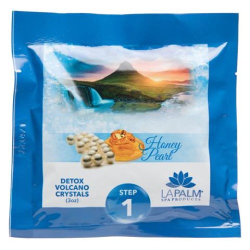 Volcano Spa | 6 Step pedicure kit | HONEY PEARL