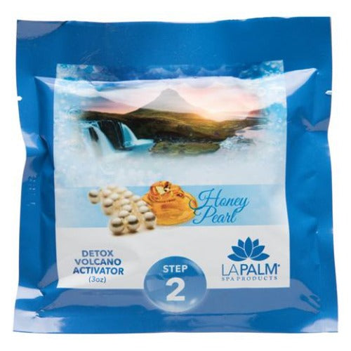 Volcano Spa | 6 Step pedicure kit | HONEY PEARL