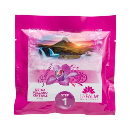 Volcano Spa | 6 Step pedicure kit | ROMANCE