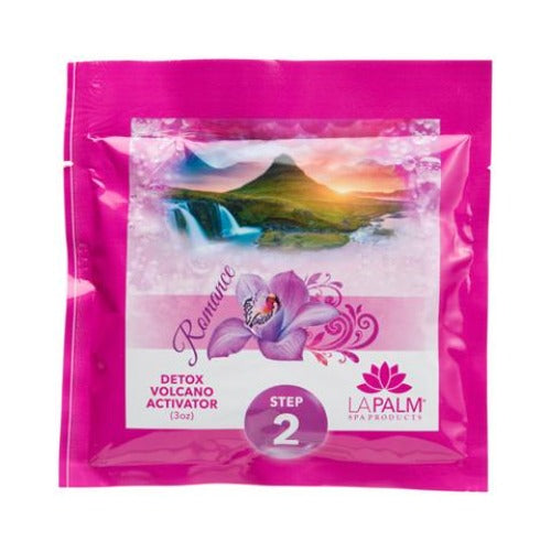 Volcano Spa | 6 Step pedicure kit | ROMANCE