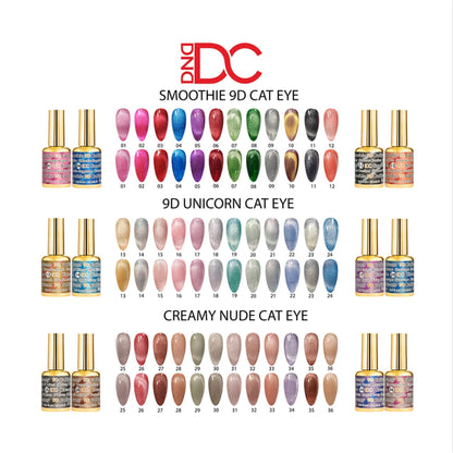 DNDDC Cat Eye 9D Collection - 24 Colors