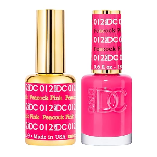 DNDDC - DND GEL DUO 012 PEACOCK PINK
