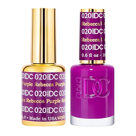 DNDDC - DND GEL DUO 020 REBECCA PURPLE
