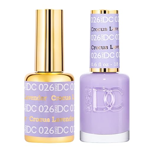 DNDDC - DND GEL DUO 026 CROBUS LAVENDER