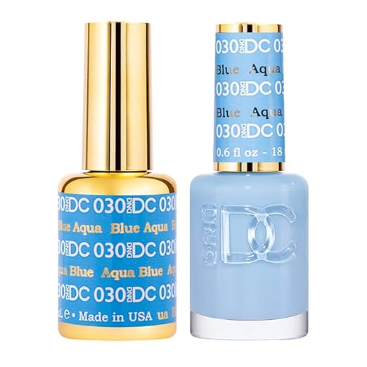 DNDDC - DND GEL DUO 030 AQUA BLUE