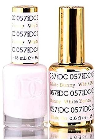 DNDDC - DND GEL DUO 057 WHITE BUNNY