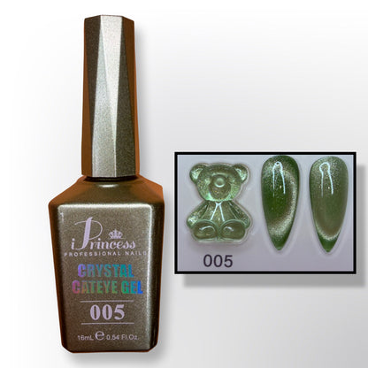 iPrincess Crystal Cat Eye Gel Collection – 24 Luxury Shades (16mL Each)