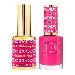 DNDDC - DND GEL DUO 070 VISIONARY PINK