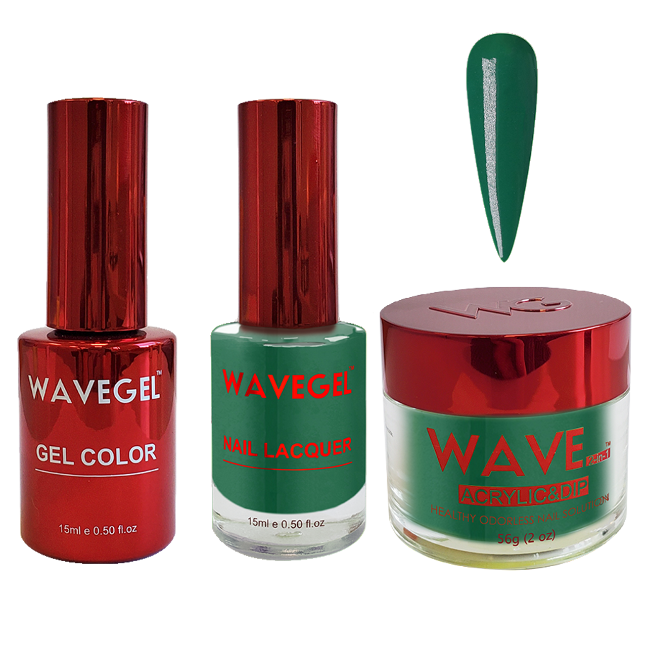 WAVE - Queen Collection - #100 Emerald Green