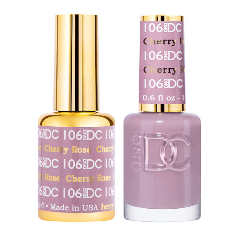 DNDDC - DND GEL DUO 106 CEREZA ROSA