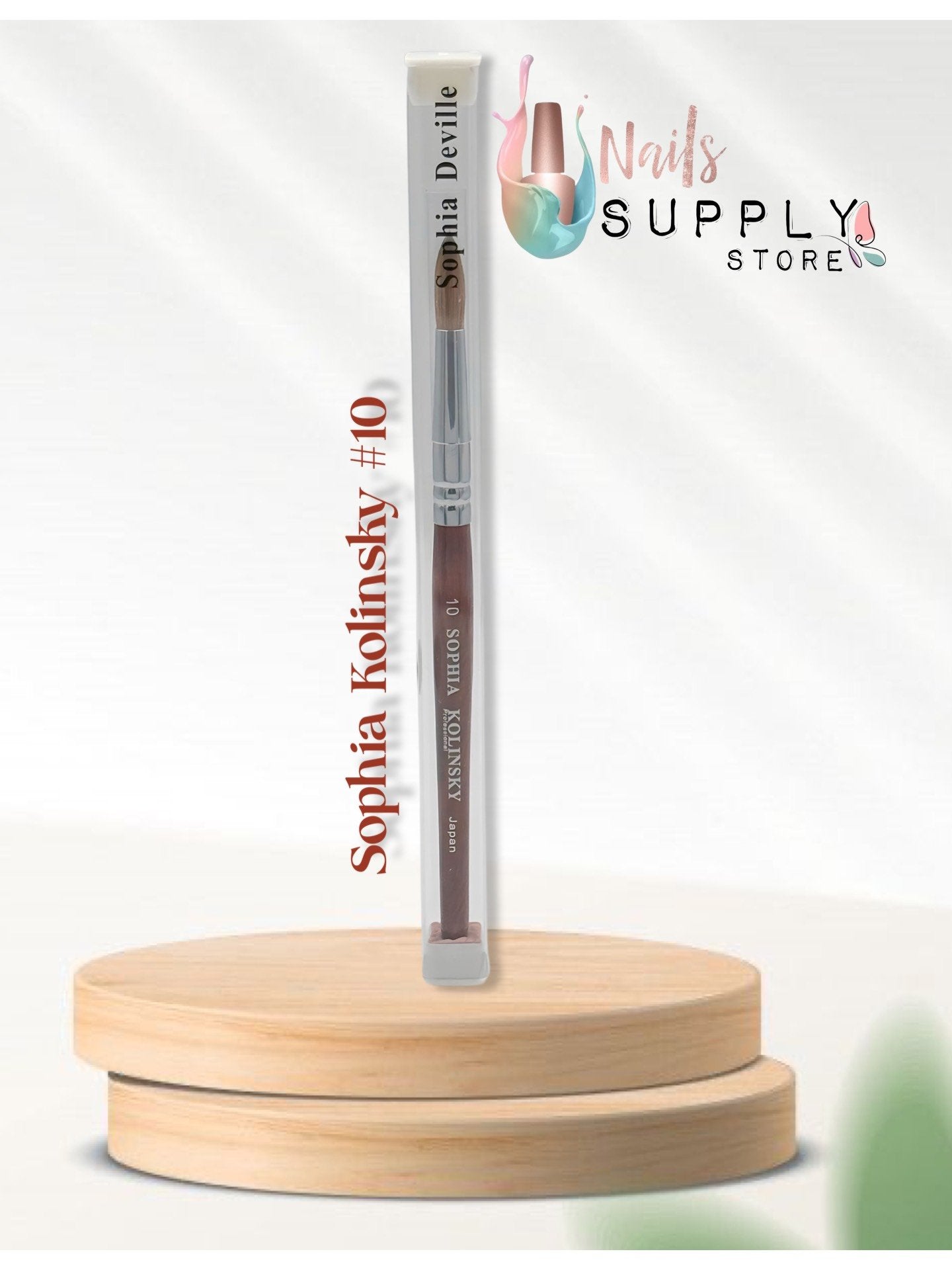 Sophia Kolinsky │ Acrylic Nail Brush │ Size #10