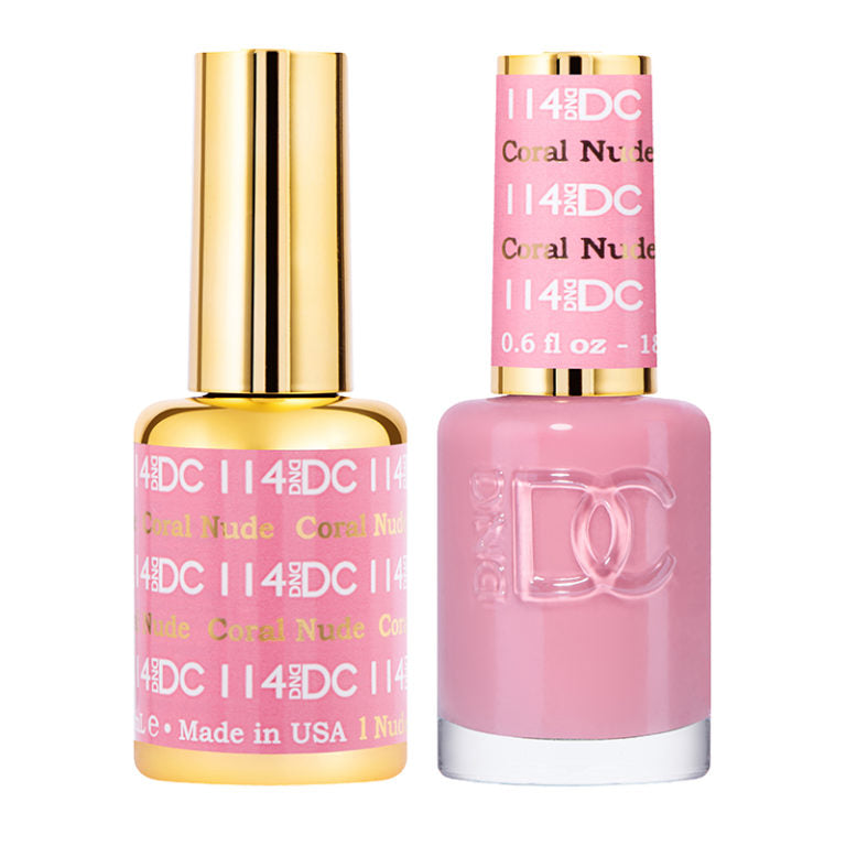 DNDDC - DND GEL DUO 114 CORAL NUDE