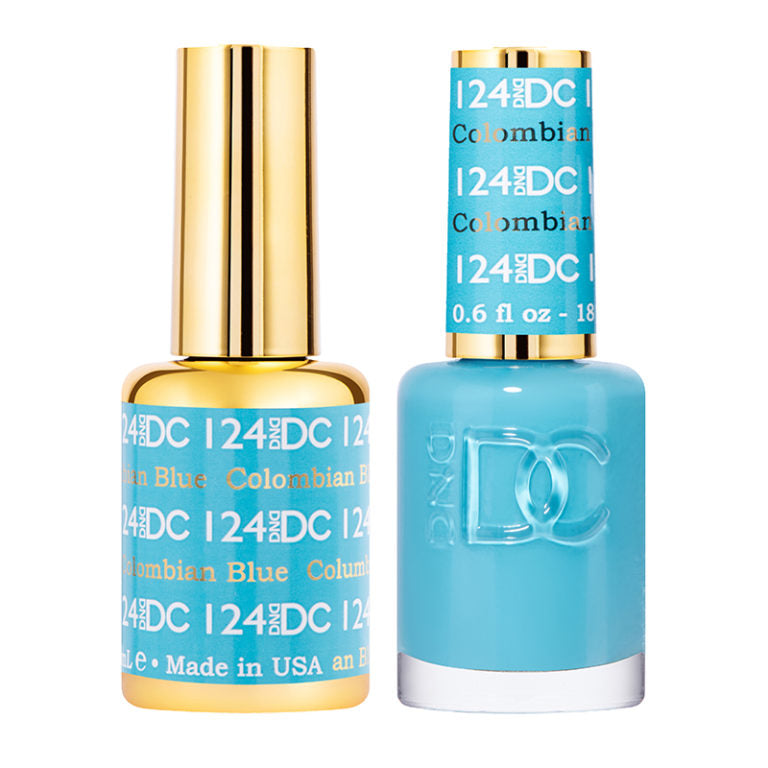 DNDDC - DND GEL DUO 124 COLUMBIAN BLUE