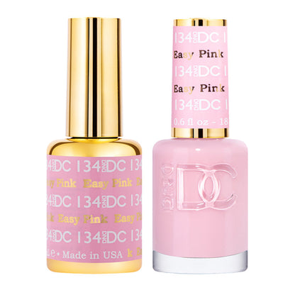 DNDDC - DND GEL DUO 134 ROSA FÁCIL