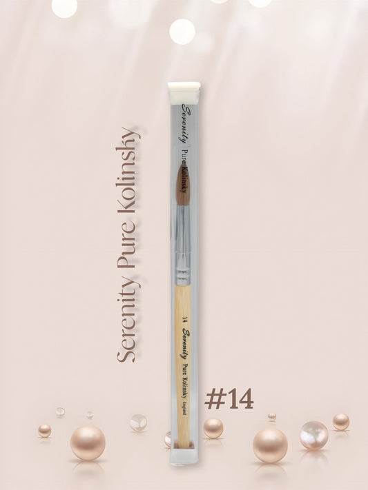 Serenity Kolinsky │ Acrylic Nail Brush │ Size #14
