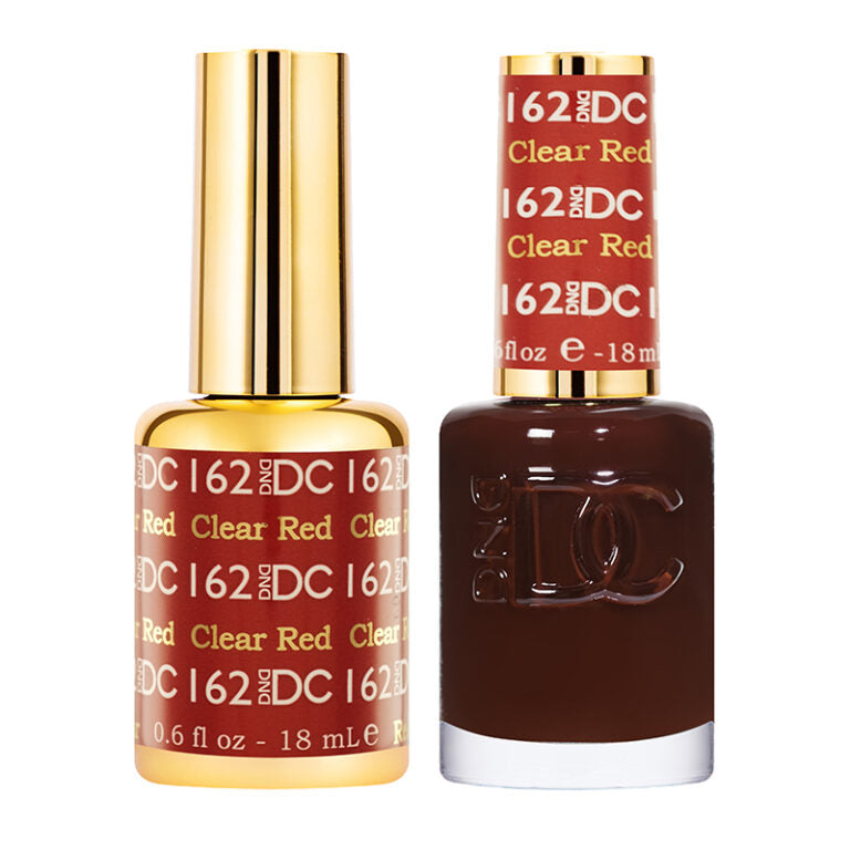 DNDDC - DND GEL DUO 162 Clear Red