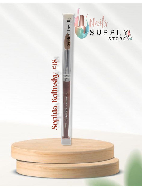 Sophia Kolinsky │ Acrylic Nail Brush │ Size #18