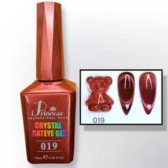 iPrincess Crystal Cat Eye Gel Collection – 24 Luxury Shades (16mL Each)