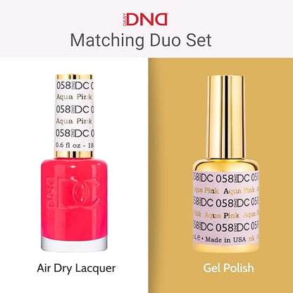 DNDDC - DND GEL DUO 012 ROSA PAVO REAL