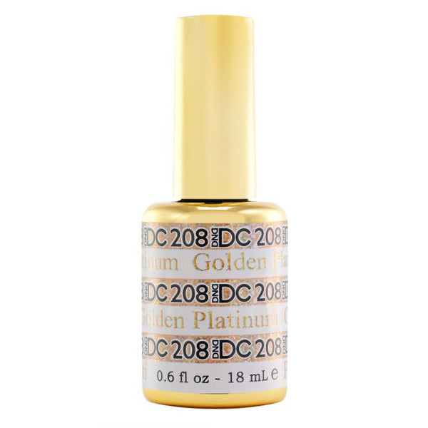 DNDDC - Esmalte en gel PLATINUM 208 Dorado