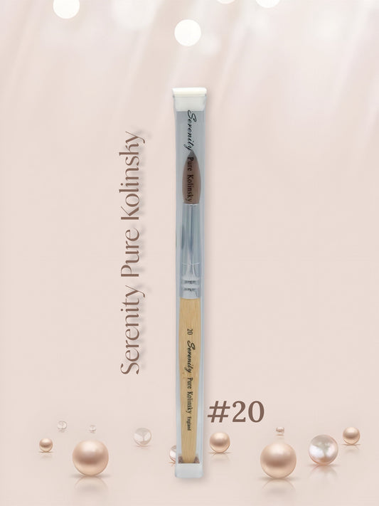 Serenity Kolinsky │ Acrylic Nail Brush │ Size #20
