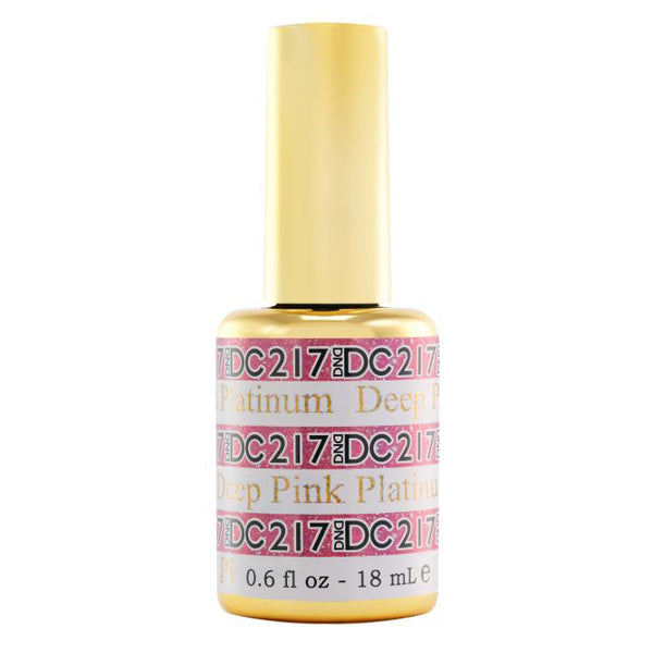 DNDDC - Esmalte en gel PLATINUM 217 Rosa intenso