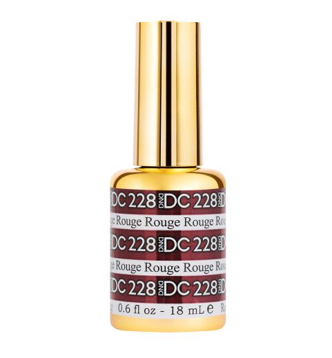 DNDDC - Esmalte en gel PLATINUM 228 Rouge