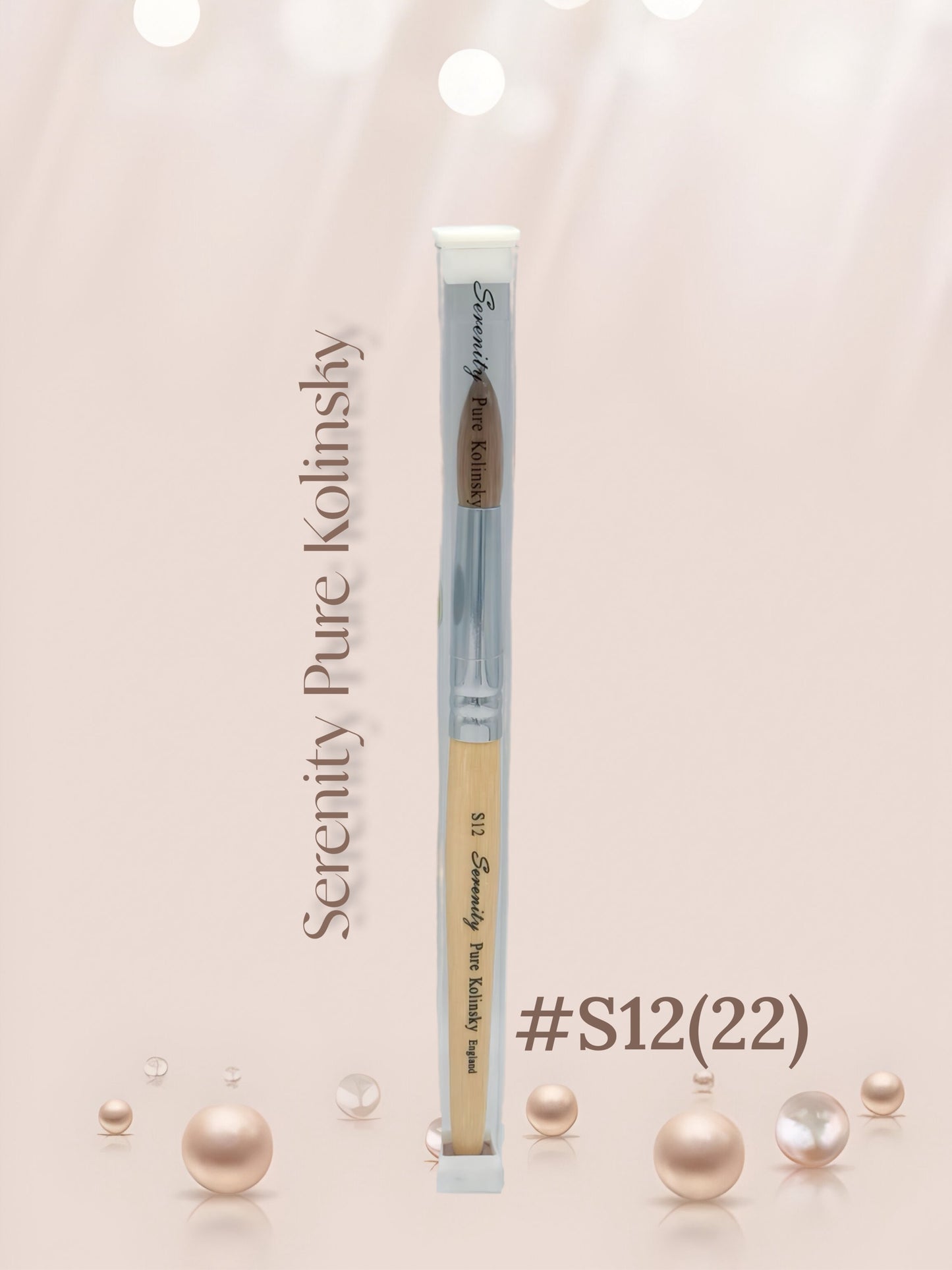 Serenity Kolinsky │ Acrylic Nail Brush │ Size #22