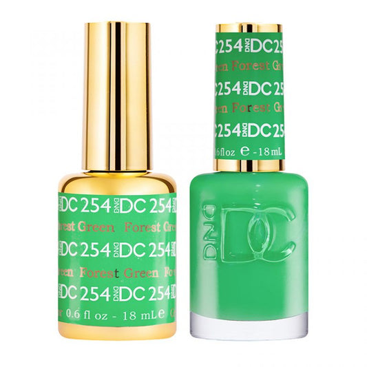 DNDDC - DND GEL DUO 254 VERDE BOSQUE