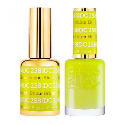 DNDDC - DND GEL DUO 258 SHINE BRIGHT