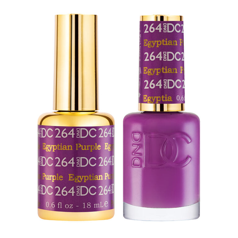 DNDDC - DND GEL DUO 264 Egyptian Purple