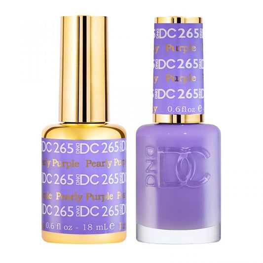 DNDDC - DND GEL DUO 265 PEARLY PURPLE