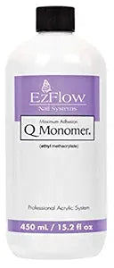 EZ Flow Q Monomer False Nails, 15.2 Fluid Ounce