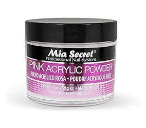 Mia Secret Professional Acrylic Nail System Pink Acrylic Powder 2 OZ
