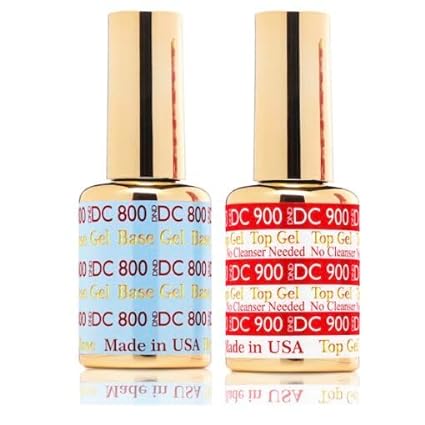 DND Top Coat &  Base Coat 800 & 900 Duo Set