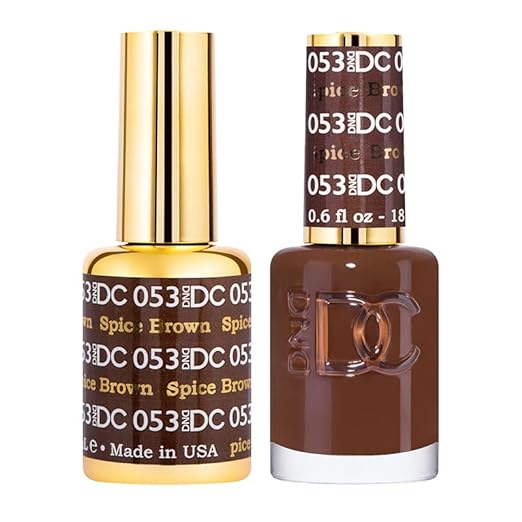 DNDDC - DND GEL DUO 053 SPICED BROWN