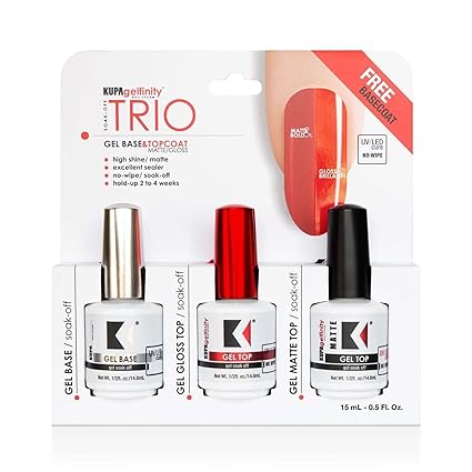 GelFinity | KUPA Top, Base & Matte 0.5Floz | Buy more pay less!